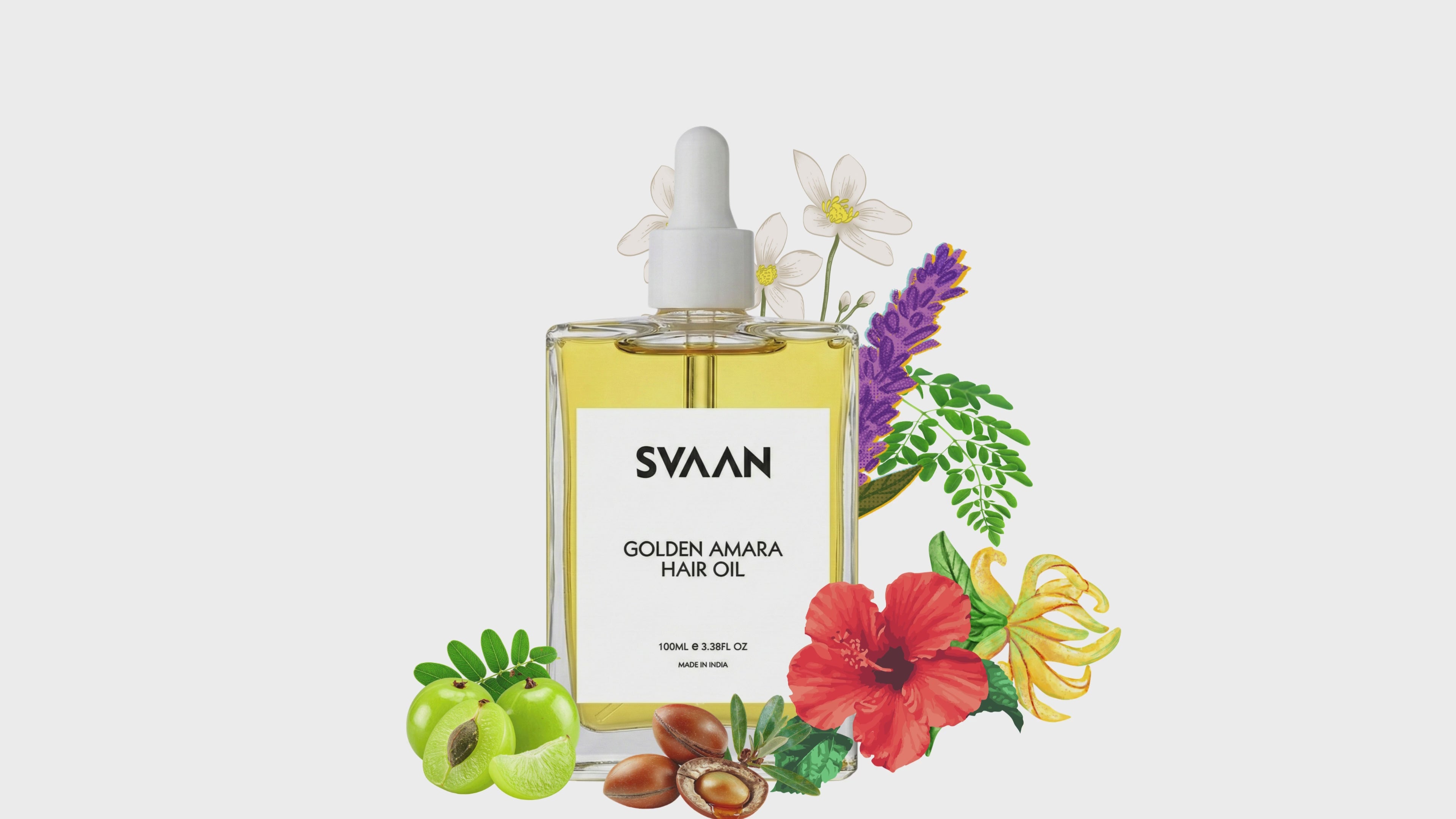 Golden Amara Hair Oil | Double boiled, Lightweight & Natural